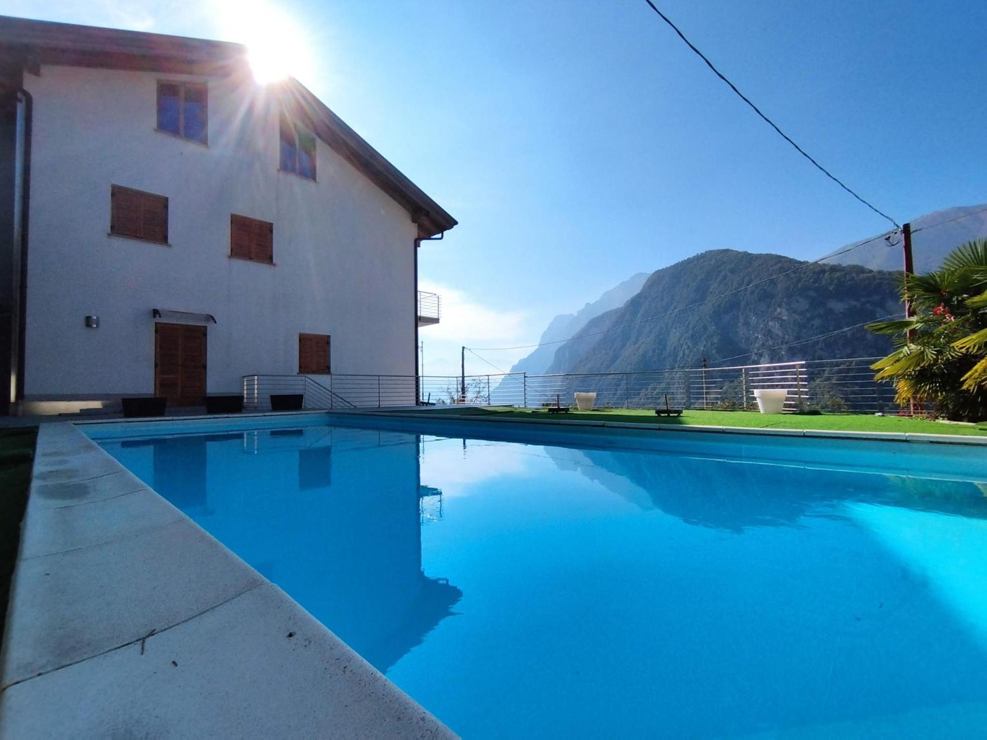 Infinity View Garda Lake Tenno Exterior foto